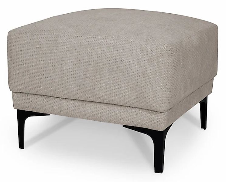 PLACES OF STYLE Polsterhocker "Xander" Breite 58 cm, Soft-Touch Chenille, s günstig online kaufen