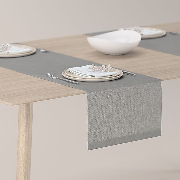 Tischläufer, grau, 40 x 130 cm, Sensual Premium (144-55) günstig online kaufen