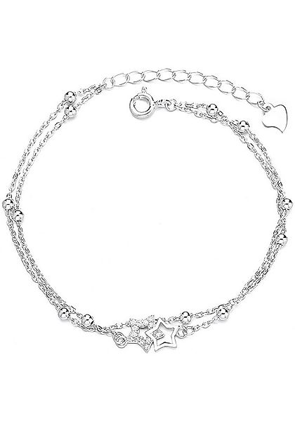 Color Design Silberarmband Armband mit Stern aus 925 Silber CD-SMK-88, Armk günstig online kaufen