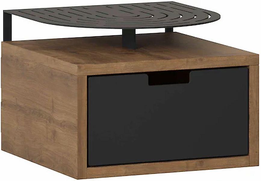 Decortie Nachttisch »OSLO NACHTTISCH«, (Packung, 1 St.), Leichte Montage, L günstig online kaufen
