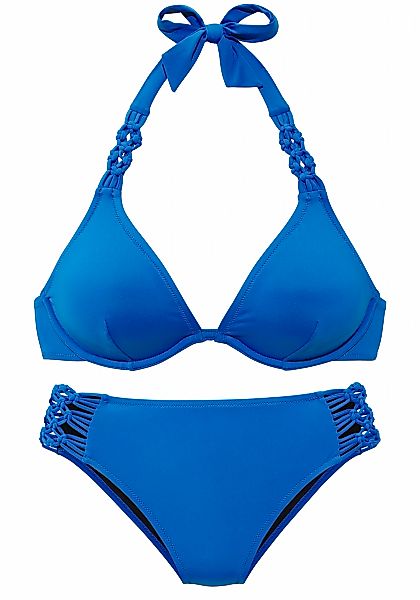 LASCANA Bügel-Bikini "Kalea" mit eleganten Makramee-Details günstig online kaufen
