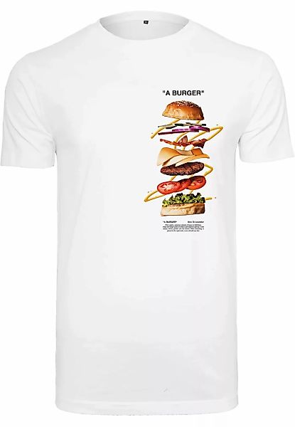 MisterTee T-Shirt "MisterTee Herren A Burger Tee" günstig online kaufen