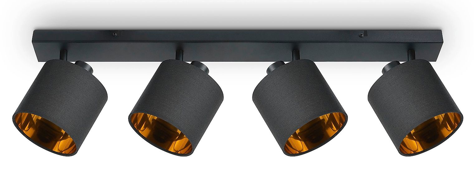 Paco Home Deckenleuchte »ANIKA«, 4 flammig, Leuchtmittel E14   ohne Leuchtm günstig online kaufen