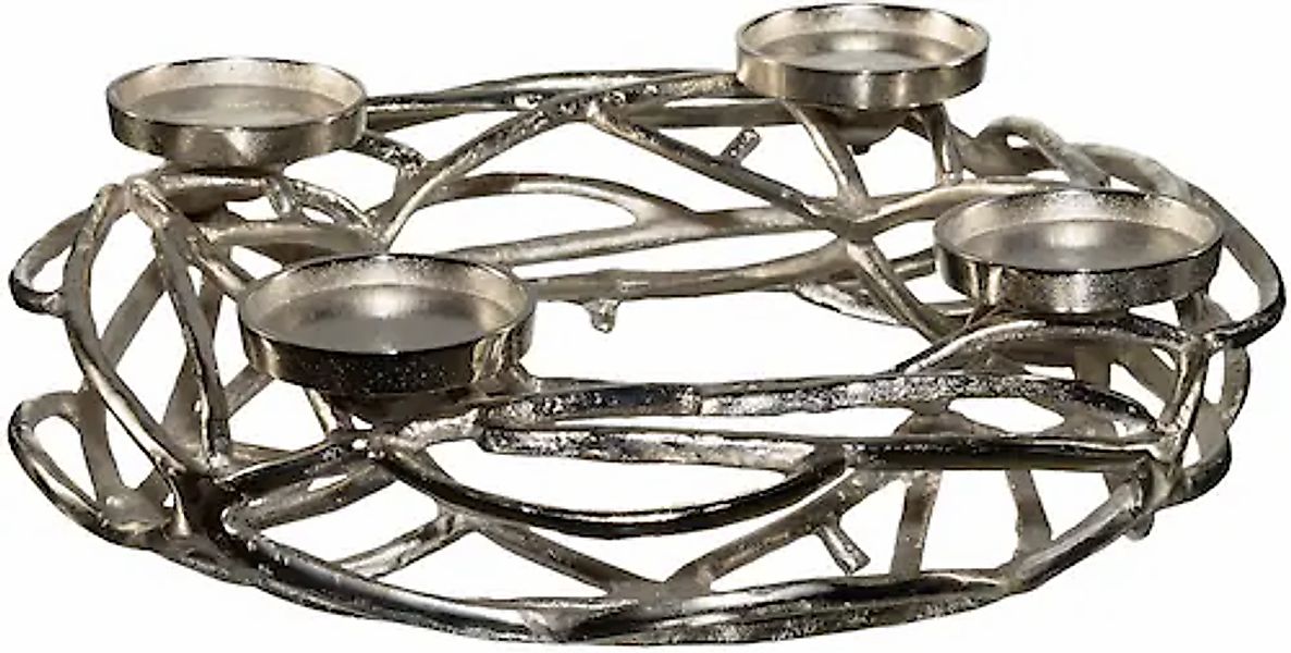 Creativ home Adventsleuchter »Adventskranz für Blockkerzen oder große Teeli günstig online kaufen