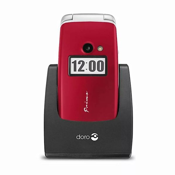 Doro Primo 413 rot Seniorenhandy (5,08 cm/2,4 Zoll, 2 MP Kamera, Notruftast günstig online kaufen