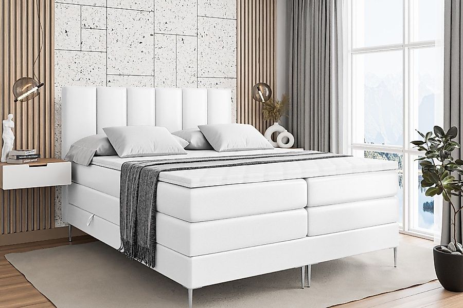 ALTDECOR Boxspringbett BOXI1-F KING (Multipocket-Matratze H4, günstig online kaufen