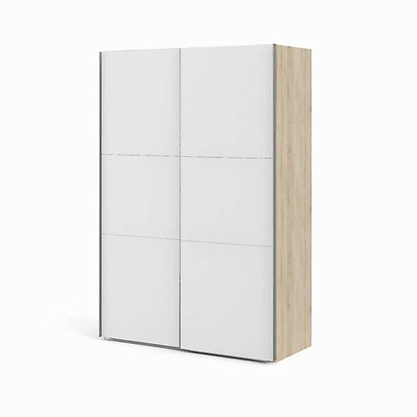 ebuy24 Kleiderschrank Saskia Schiebetürenschrank B147 cm 2 Türen Eichens (1 günstig online kaufen