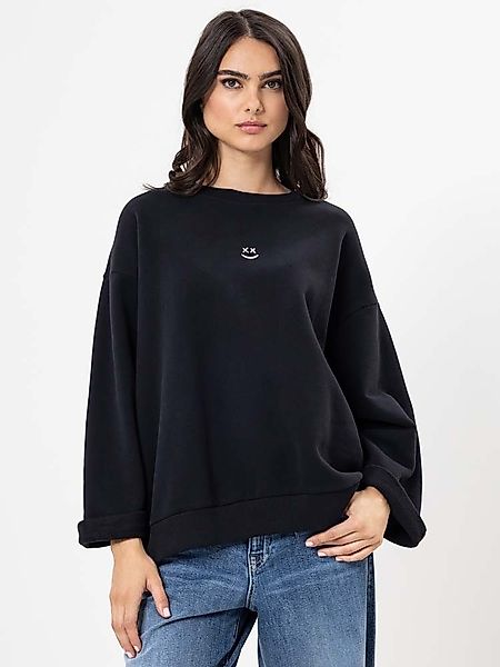 Herrlicher Sweatshirt Christy Cropped Sweat Peached günstig online kaufen