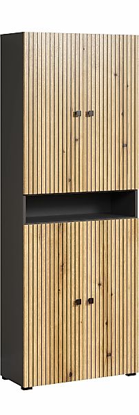 welltime Hochschrank "Amrum", Breite 40cm, geräumiger Hochschrank Eiche Ril günstig online kaufen