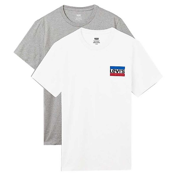 Levi´s ® Graphic T-shirt 2 Pack XS High Rise / White günstig online kaufen