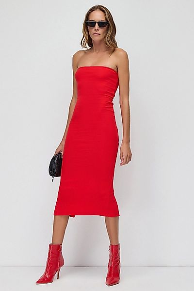 No Matter What Maxikleid Schulterfreies Midi-Kleid günstig online kaufen