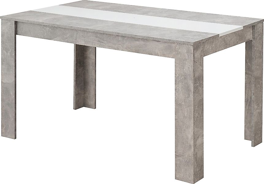INOSIGN Esstisch Domus, Mittelplatte in schwarz günstig online kaufen