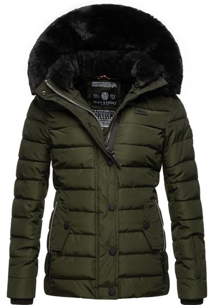 Navahoo Steppjacke "Milianaa" mit Kapuze Edle Winterjacke mit weicher Kunst günstig online kaufen