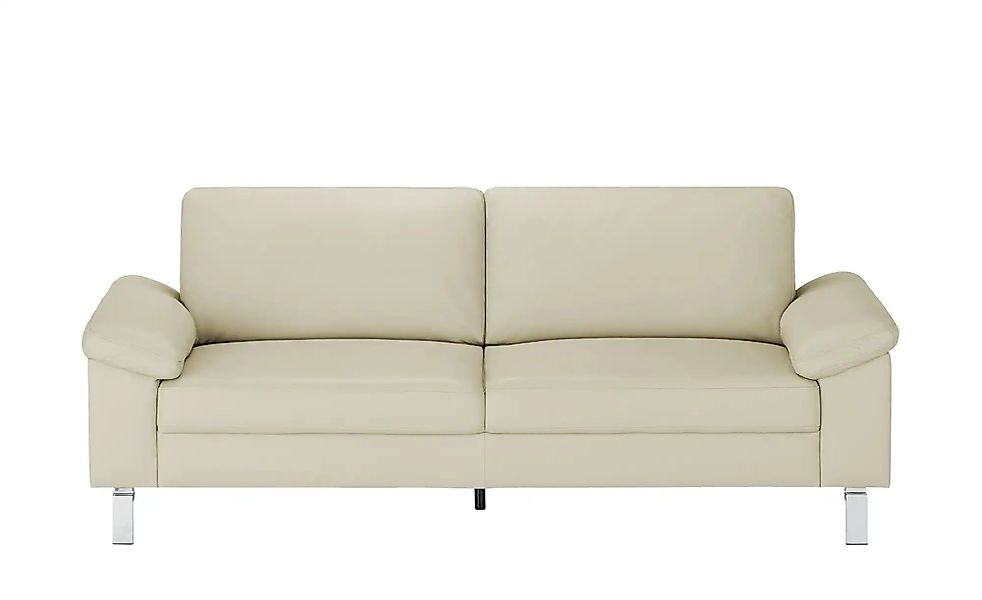 Max Schelling Ledersofa mit Winkelfüßen Maximum ¦ beige ¦ Maße (cm): B: 184 günstig online kaufen