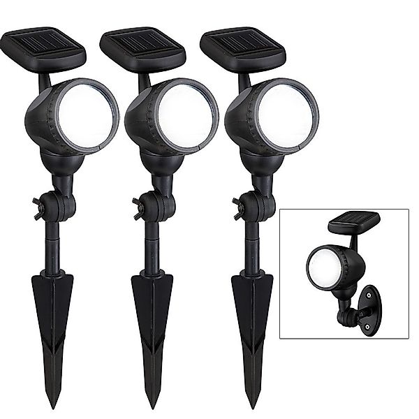 etc-shop LED Gartenstrahler, LED-Leuchtmittel fest verbaut, günstig online kaufen