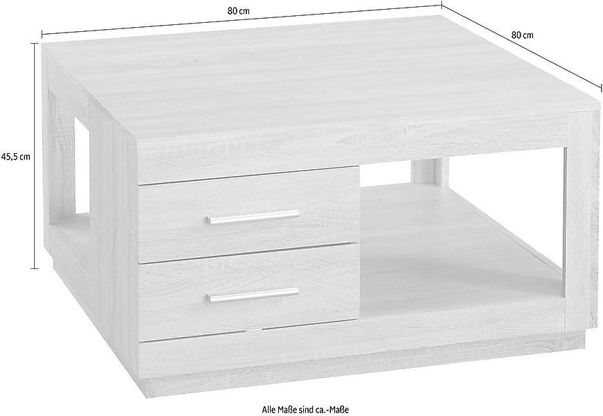 Stolkom Sp.z.o.o. Couchtisch Festival, TOPSELLER! (OTTOs Choice), mit Schub günstig online kaufen