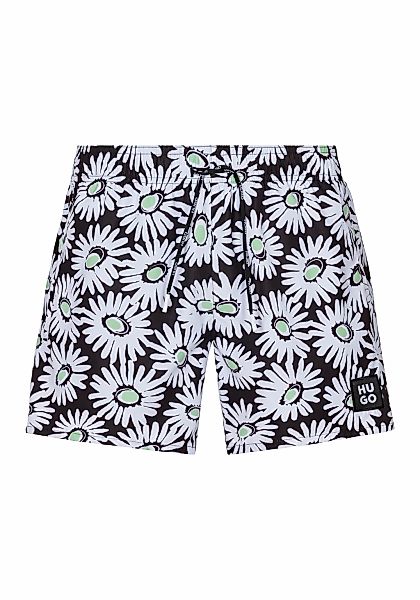 HUGO Badehose mit Allover-Print günstig online kaufen
