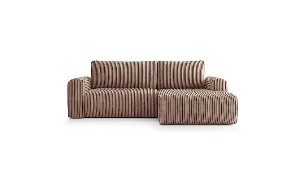 Selsey Ecksofa Lelu   ¦ braun ¦ Maße (cm): B: 243 H: 93 Polstermöbel > Sofa günstig online kaufen