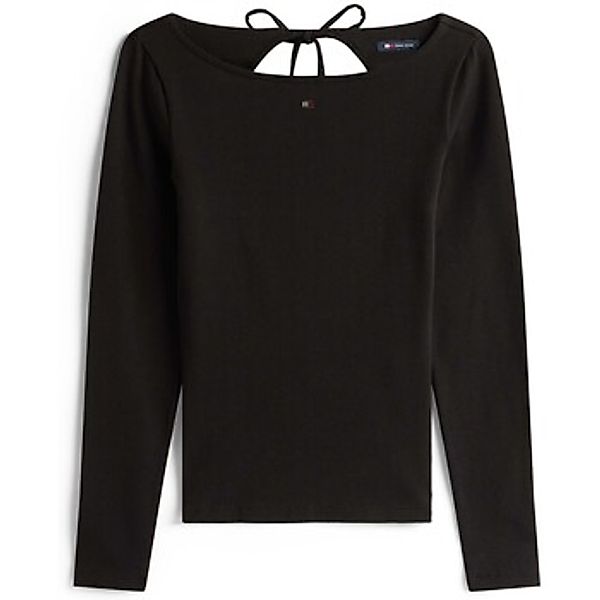 Tommy Jeans  Langarmshirt Tjw Slim S Flag Blin günstig online kaufen