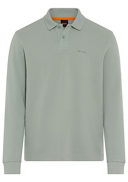 BOSS ORANGE Poloshirt Petempestolong mit Knopfleiste günstig online kaufen