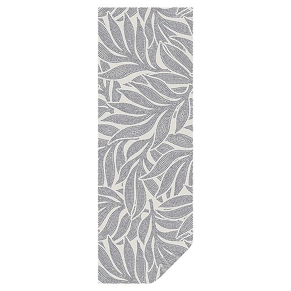 Tulup Fensterfolie Blatt Fällt Milchglasfolie 50x146 cm Grau Milchglasfolie günstig online kaufen