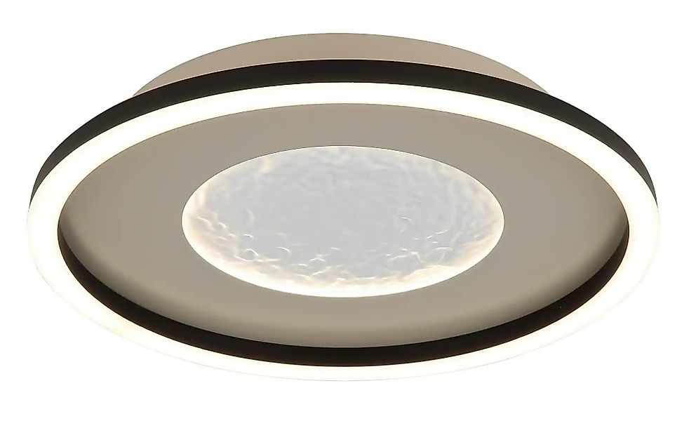 Globo Lighting Deckenleuchte   ¦ weiß ¦ Maße (cm): B: 33 H: 5,7  Ø: 33 Lamp günstig online kaufen