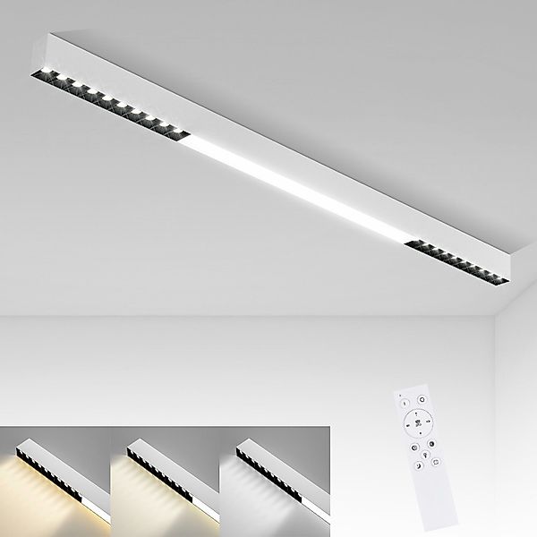Nettlife Deckenleuchte Schwarz Modern LED Deckenlampe günstig online kaufen
