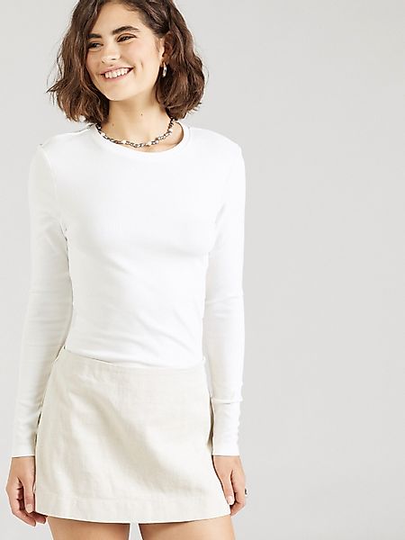 ONLY Langarmshirt ONLRILEY O-NECK L/S TOP günstig online kaufen