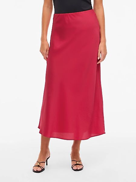 Vila Maxirock "VIELLETTE HW LONG SKIRT - NOOS" Kunstfaser günstig online kaufen