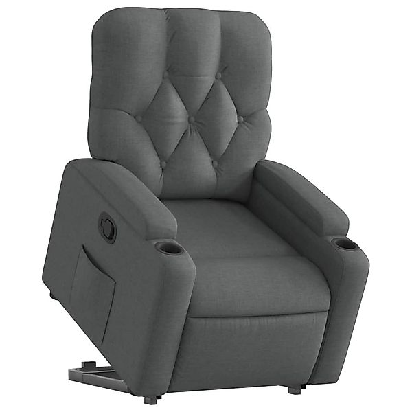 vidaXL Sessel Relaxsessel mit Aufstehhilfe Dunkelgrau günstig online kaufen