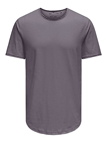 Only & Sons Herren Rundhals T-Shirt ONSBENNE LONGY - Regular Fit günstig online kaufen