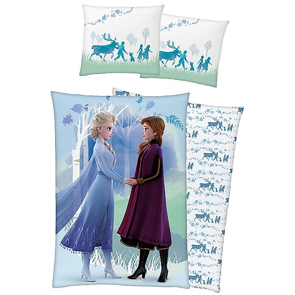 BERONAGE Kinderbettwäsche Frozen Die Eiskönigin Believe günstig online kaufen