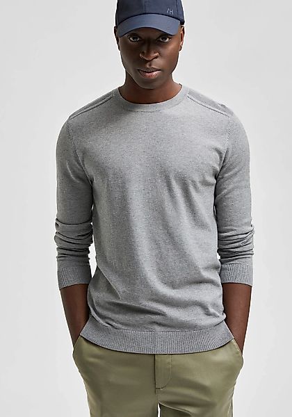 Selected Strickpullover SLHBERG CREW NECK NOOS günstig online kaufen