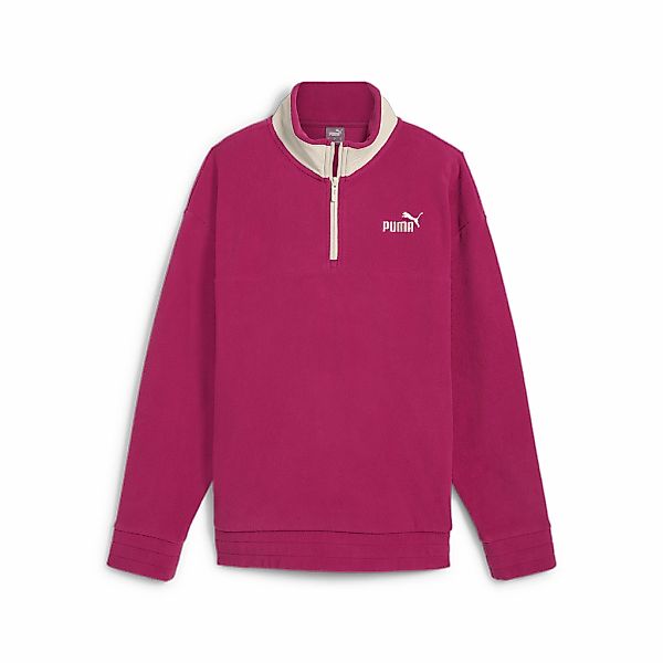 PUMA Langarmshirt "ESS ELEVATED WINTERIZED HALF-ZIP MOCK NECK" Comfort Fit, günstig online kaufen