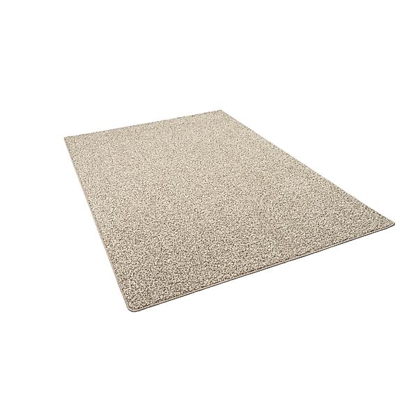 Snapstyle Hochflor Velours Teppich Mona Mix Taupe 160x160cm günstig online kaufen