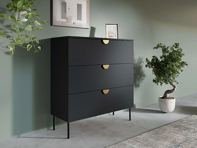 Home affaire Kommode "BELLOT Sideboard mit 3 Schubladen, Maße B/T/H: 100/40 günstig online kaufen