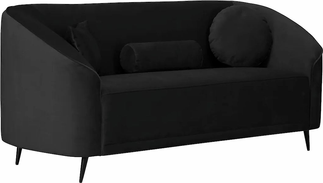 Leonique 2-Sitzer "Ashly" in 3 Bezugsvarianten, Bouclé, Samtoptik und Struk günstig online kaufen