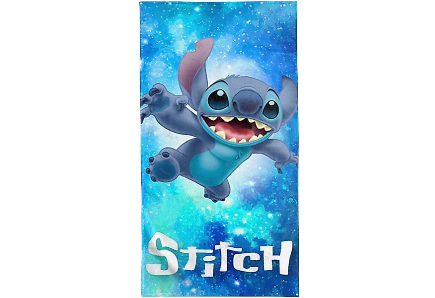 BERONAGE Strandtuch Lilo & Stitch Badetuch Out of The World 75x150 cm, (1-S günstig online kaufen