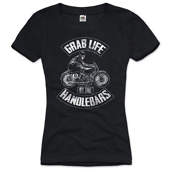 style3 T-Shirt Grab Life by the Handlebars samcro sons of anarchy günstig online kaufen