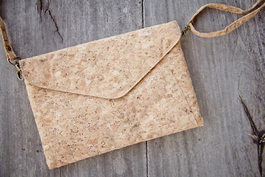 Handtasche - Vegan, Brieftasche Aus Recyclebarem Kork günstig online kaufen