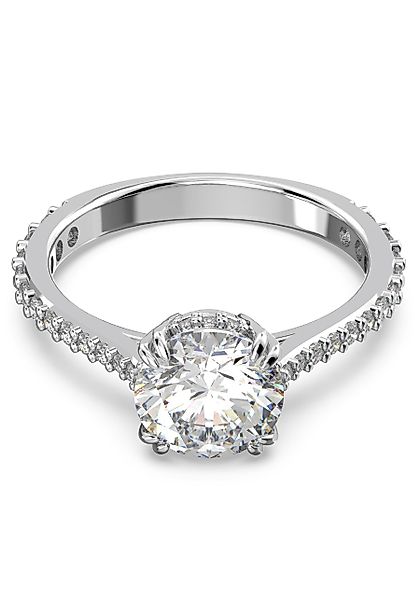 Swarovski Fingerring Stilla Round Cocktail, Princess-Schliff, günstig online kaufen
