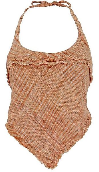 Guru-Shop T-Shirt Goa Top, Psytrance, Kadhi Bandeau Top - orange Festival, günstig online kaufen