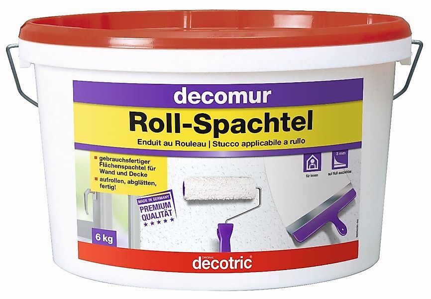 decotric® Haftgrund Decotric Glatte Wand Roll-Spachtel 6kg günstig online kaufen