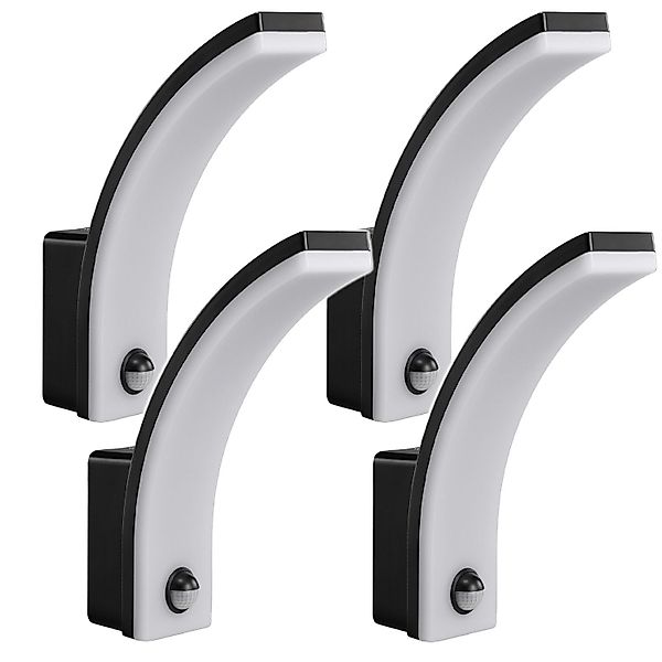 Maclean LED Außen-Wandleuchte MCE512, neutralweiß, LED-Dämmerungssensorlamp günstig online kaufen