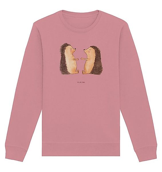 Mr. & Mrs. Panda Longpullover Igel Liebe Größe S - Canyon Pink - Geschenk, günstig online kaufen