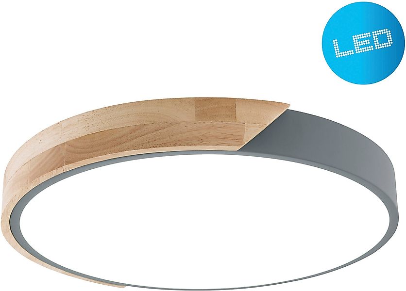 näve LED Deckenleuchte Borneo, LED fest günstig online kaufen