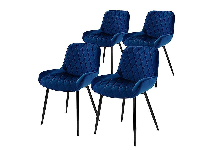 ML-DESIGN Stuhl Esszimmerstuhl mit Rücken- und Armlehnen, Metallbeine Küche günstig online kaufen