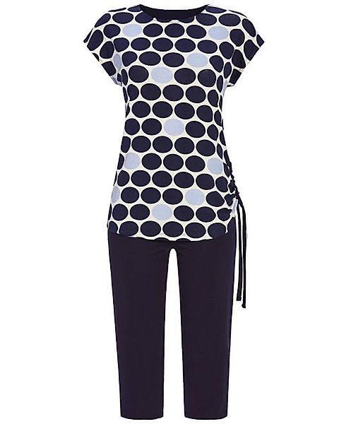 Ringella Pyjama 'Punkte' mit Caprihose 4211225, günstig online kaufen