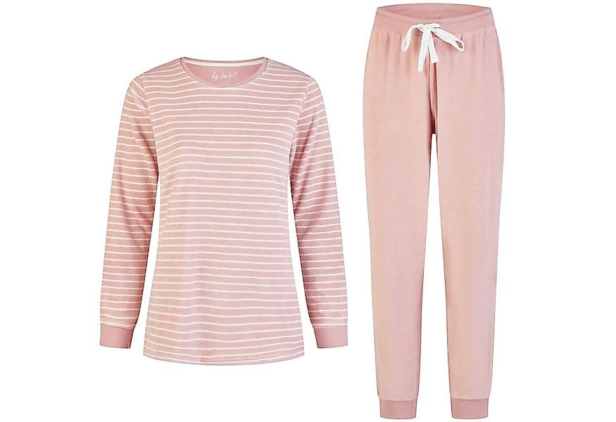 By Louise Schlafanzug by Louise Damen Frottee Pyjama Schlafanzug Nachtwäsch günstig online kaufen