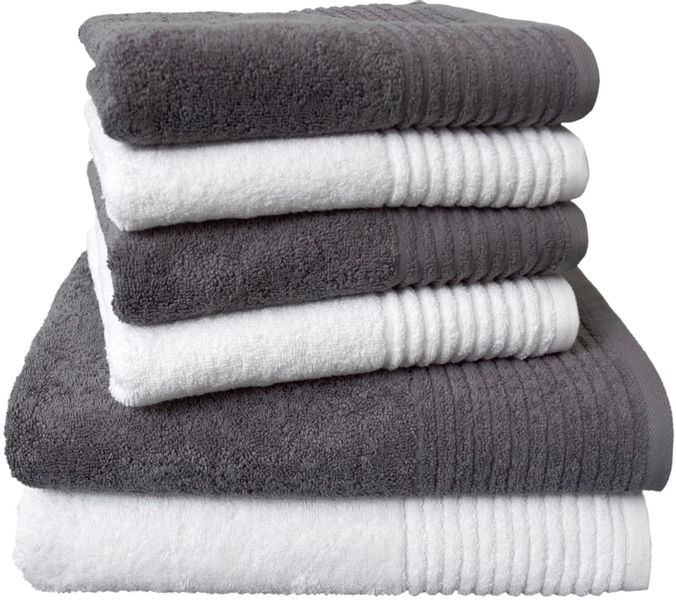 Dyckhoff Handtuch Set Brillant, Walkfrottee (Set, günstig online kaufen